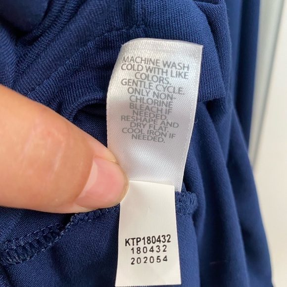 J.Jill Wearever Collection Deep Sea Button Down Long Sleeve Shirt Size XL Petite - Picture 6 of 6